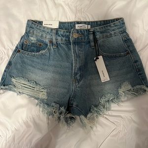 jean shorts